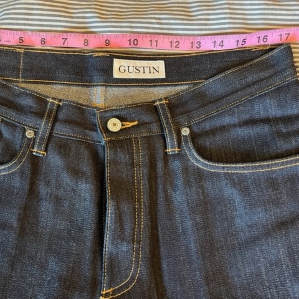 Gustin Selvedge Denim Jeans #328, Japan Broken Twill